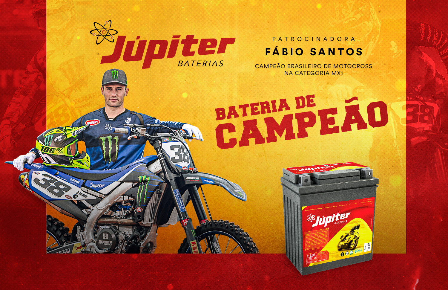 Motocross campeão